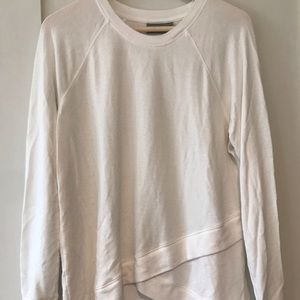 Athleta White Long-sleeve T-Shirt